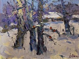 Painting, In the Morning the Birds Sing, Oksana Ivanyuk