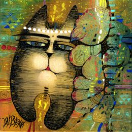 Painting, I am a flower, Albena Vatcheva