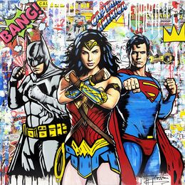 Painting, The Trinity! (Batman Superman Wonder Woman), Jozza