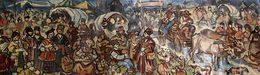 Peinture, Sorochinskaya Fair, Alexander Litvinov