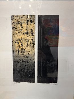 Edición, Sans titre, aquatinte, Pierre Soulages