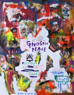 Painting, Gnostic peace, Kill The Sofa