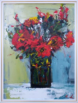Painting, Bouquet, Roman Dub