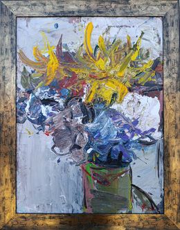 Painting, Bouquet, Roman Dub