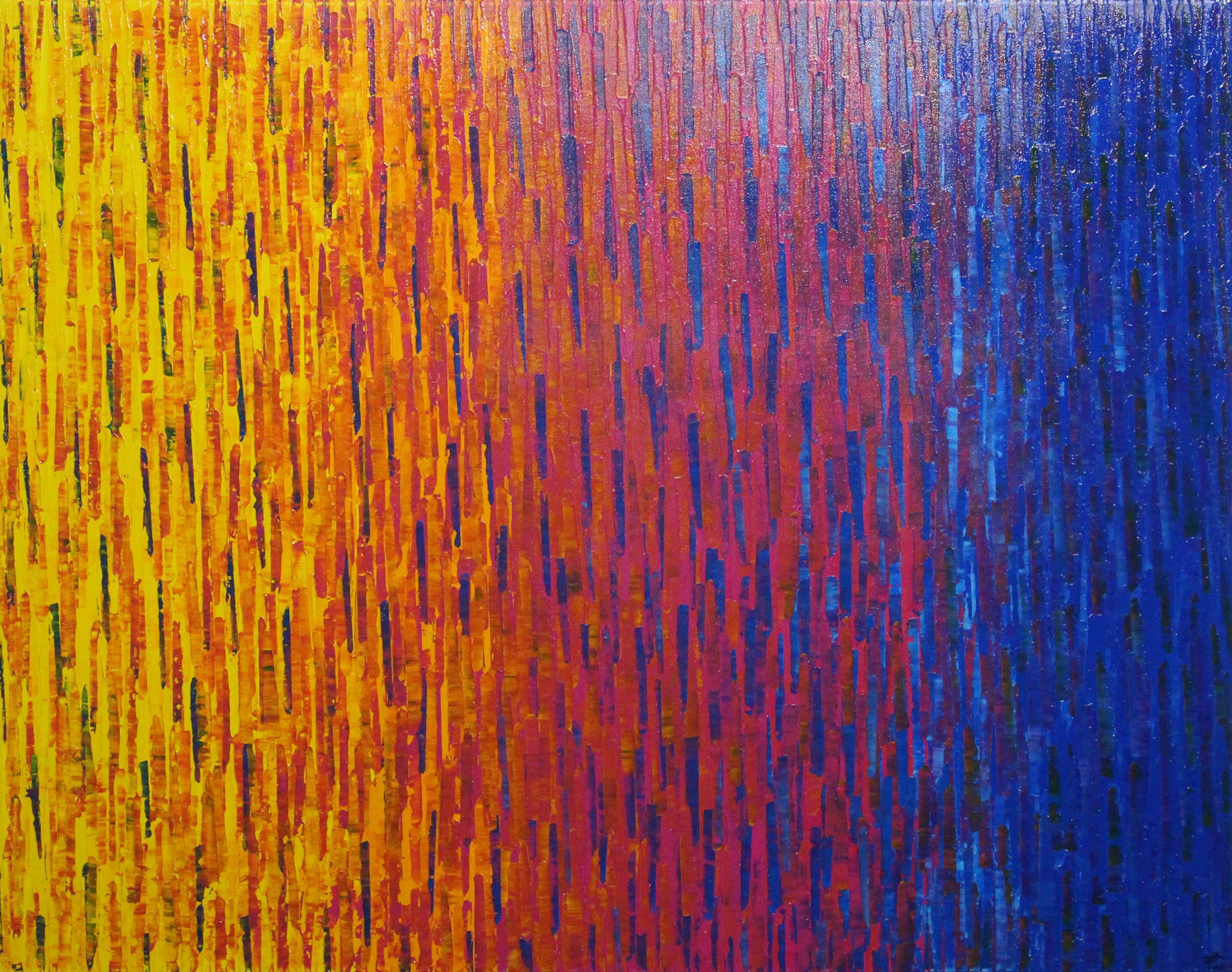 Jonathan Pradillon, Fondu de couleurs test 1 Jonathan Pradillon, Fondu de couleurs test 1