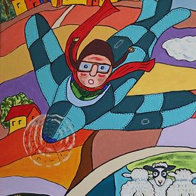Peinture, Dessine moi un mouton, Alain Arnouil