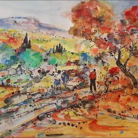 Peinture, Petite promenade, Patrice Layre