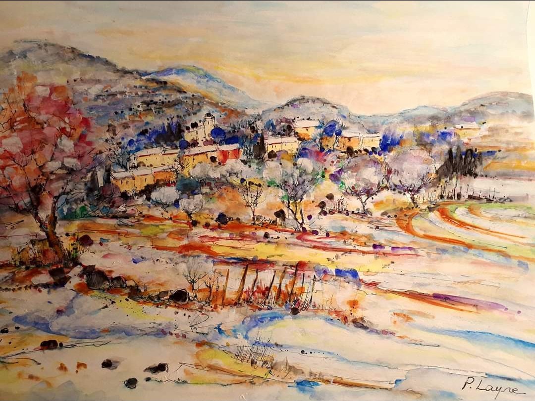 Patrice Layre, Neige en Cévennes Patrice Layre, Neige en Cévennes