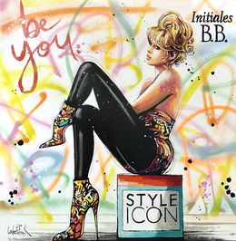 Peinture, Brigitte Bardot, be you, Patrick Cornée