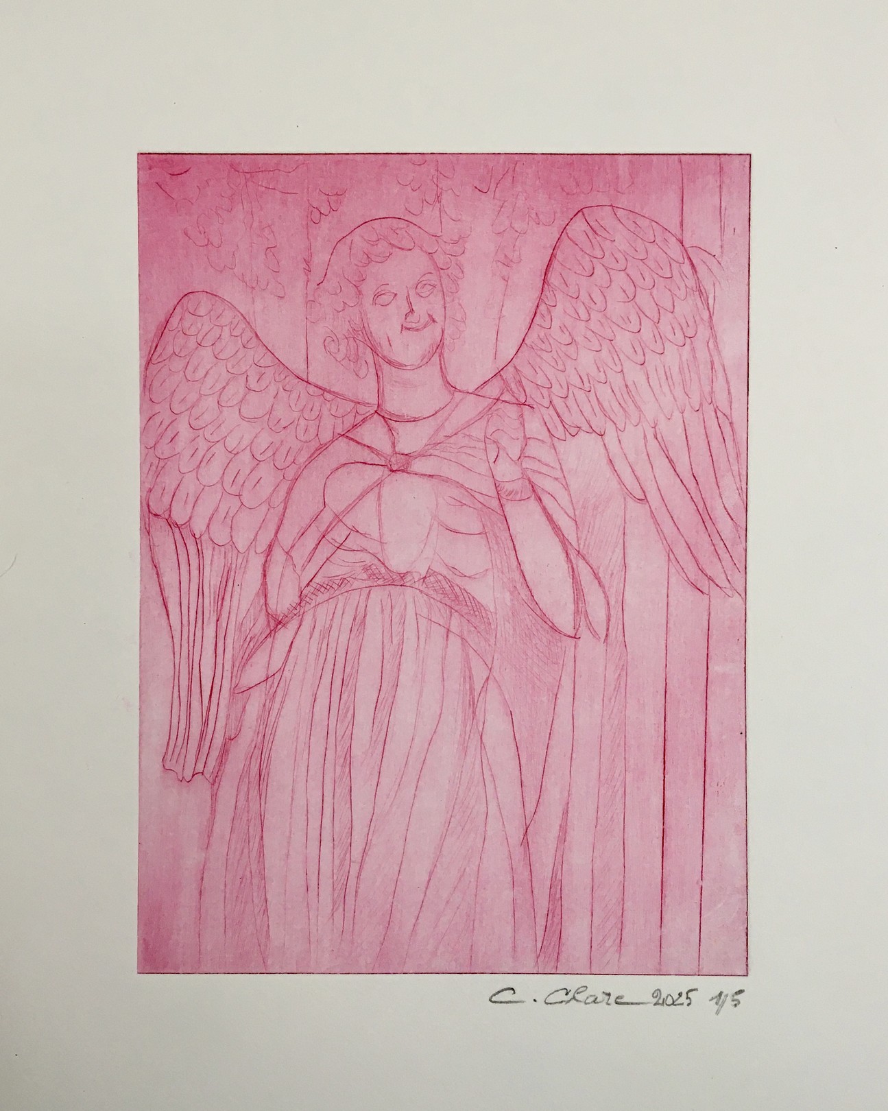 Catherine Clare, L'ange au sourire de la cathédrale de Reims Catherine Clare, L'ange au sourire de la cathédrale de Reims