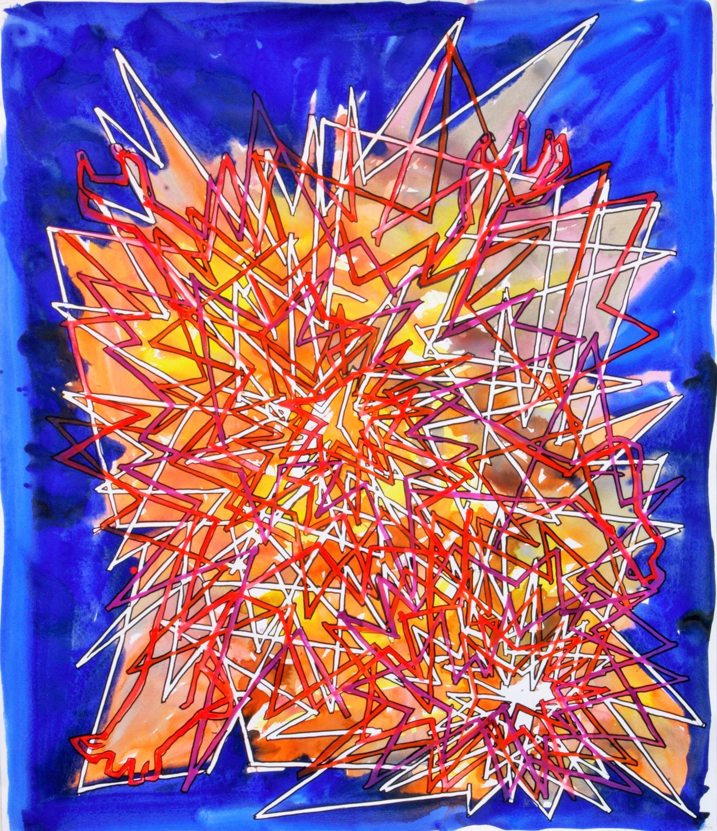 Baptiste Laurent, Explosion 7.16 bleue Baptiste Laurent, Explosion 7.16 bleue