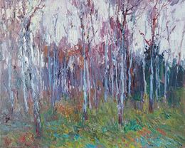 Peinture, Wet grass, Oleksandr Khrapachov