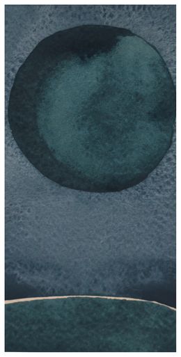 Peinture, Twenty one Moons Until Solstice - Day 9, Aurélie Trabaud