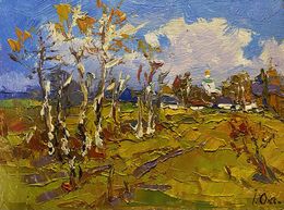 Painting, Spring is in Full Bloom, Oksana Ivanyuk
