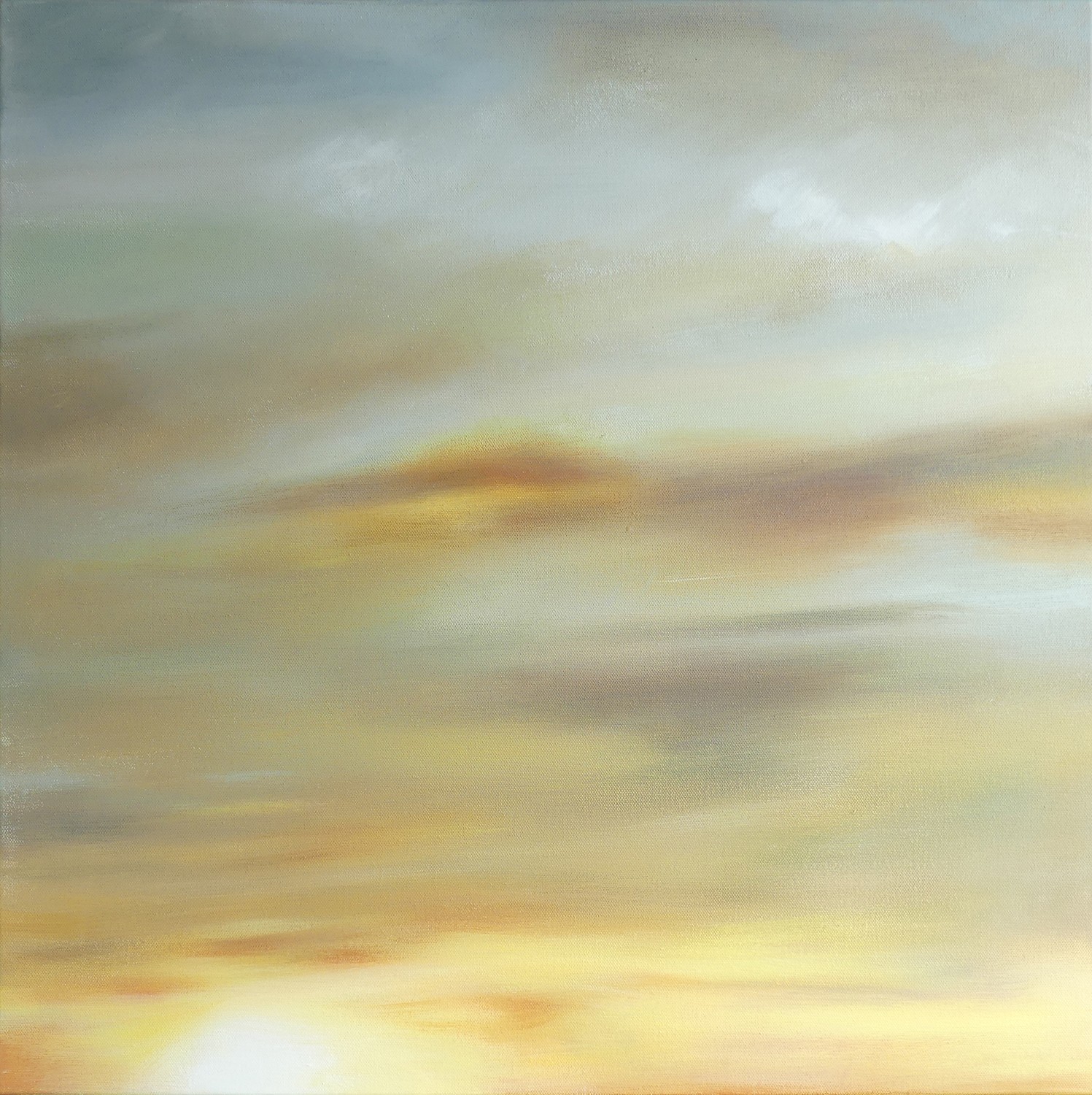 Sabine Eichler, Ebb Tide I (paysage, nuages, soleil) Sabine Eichler, Ebb Tide I (paysage, nuages, soleil)