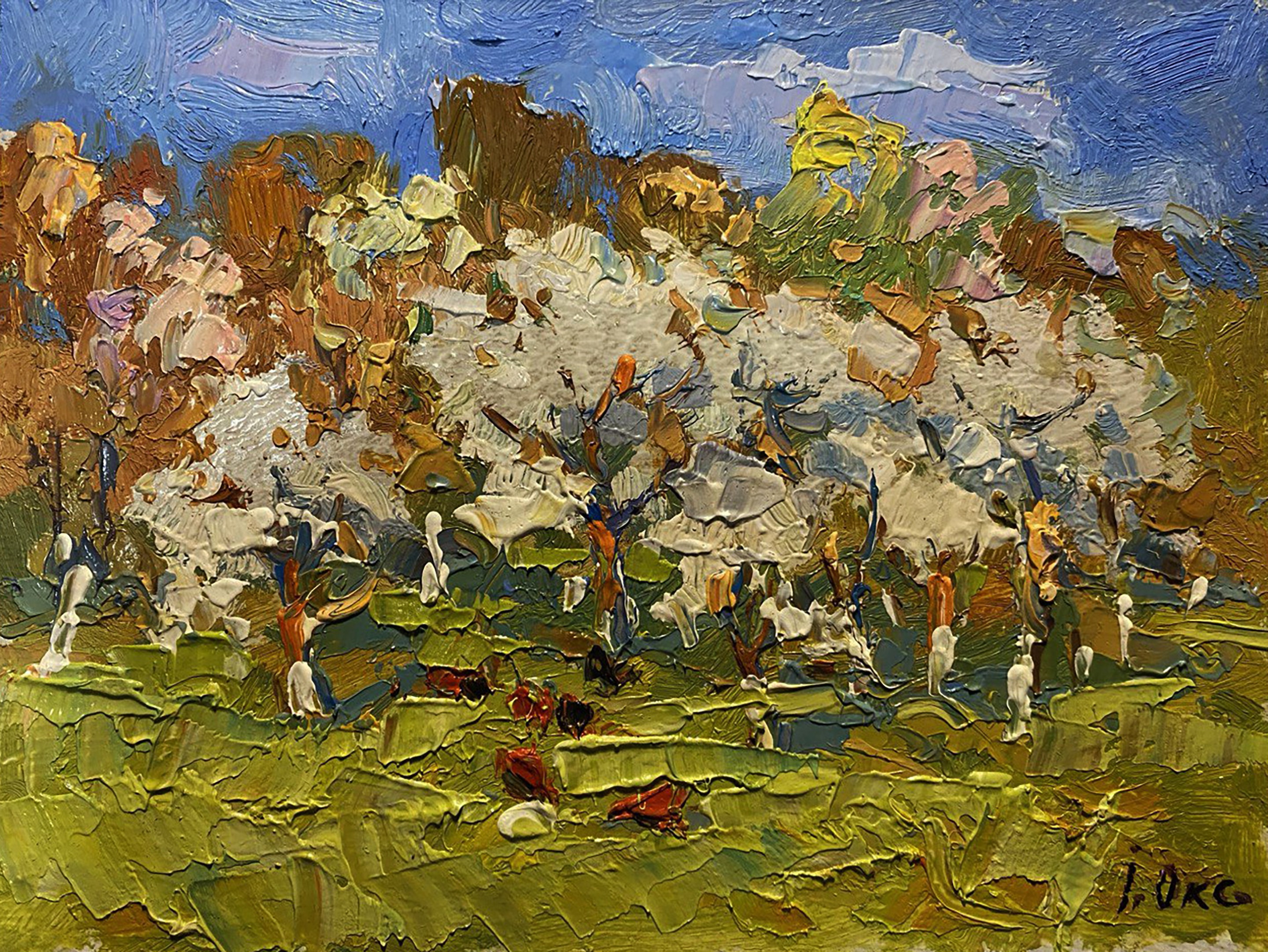 Oksana Ivanyuk, Spring Blooming Garden Oksana Ivanyuk, Spring Blooming Garden
