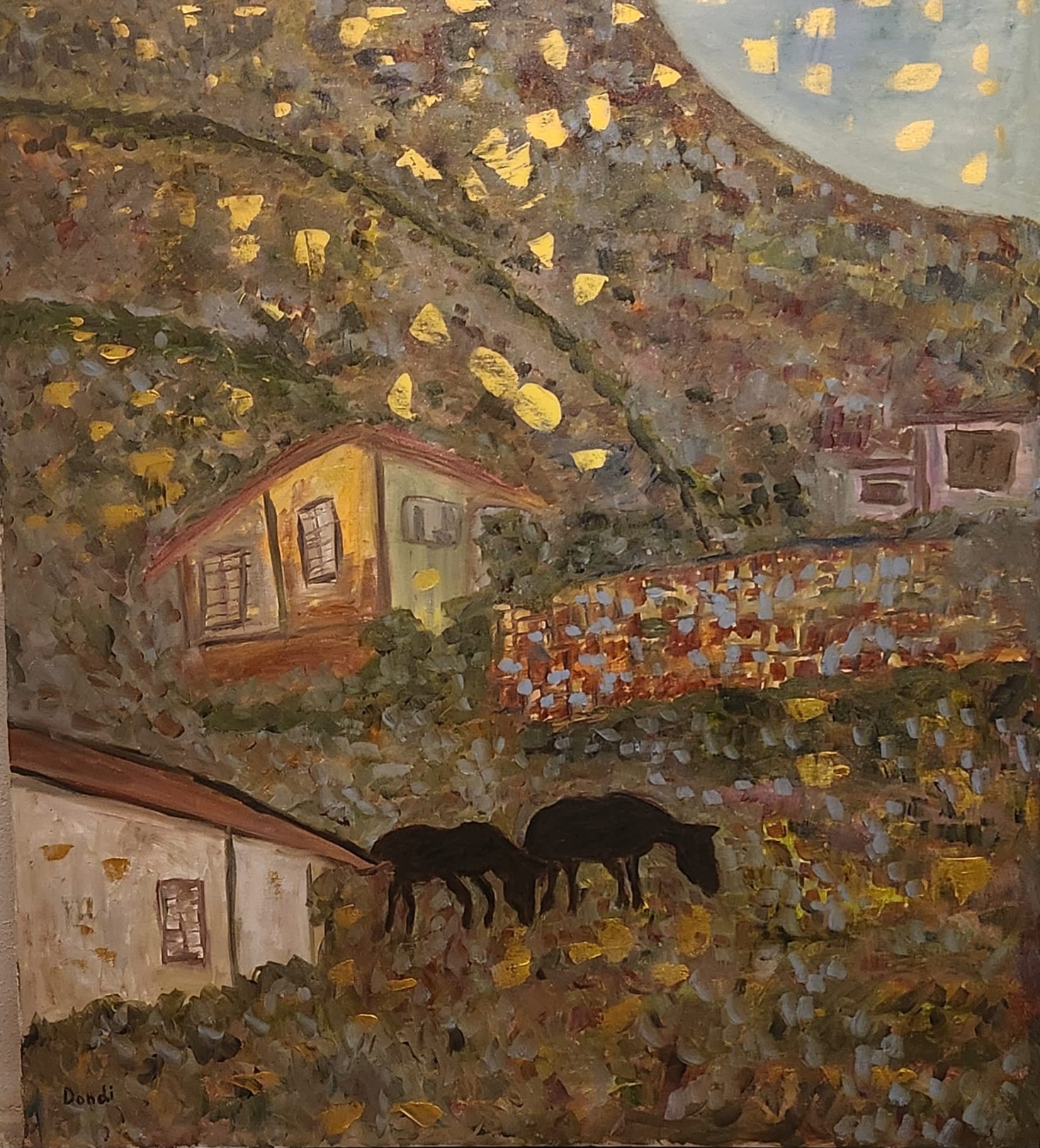 Dondi Schwartz, Two Horses, Italy Dondi Schwartz, Two Horses, Italy