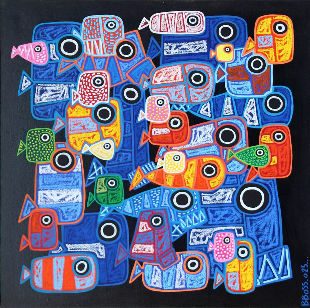 David Jehan (B.boss), Banc de poissons #20 David Jehan (B.boss), Banc de poissons #20