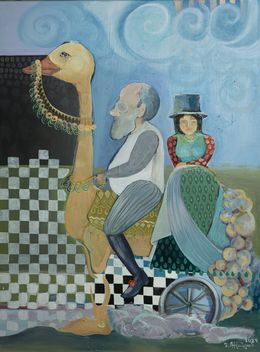 Peinture, Travelers, Yelena Dilanyan