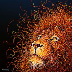 Peinture, L'âme curieuse VI, Fabrice Leito