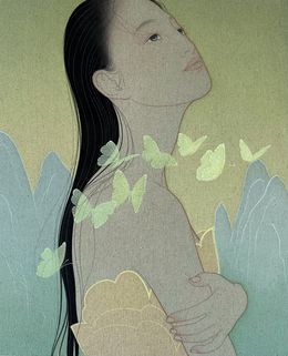 Peinture, Serenity_14, Seonghwa Hong