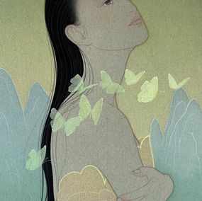 Painting, Serenity_14, Seonghwa Hong