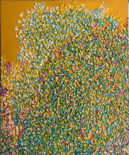 Painting, Le jardin, Hugo Leboeuf