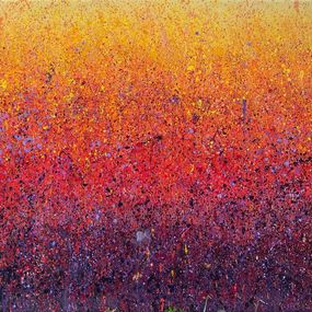 Painting, The Fire, Gaëlle Wagner