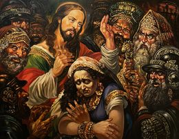 Pittura, Christ and the sinner, Alexander Litvinov