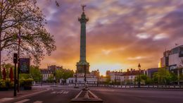 Fotografia, Bastille en Feu (Lever de soleil), Théo Castillon