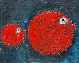 Peinture, Puffer Fish, Lile Gasviani