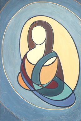 Painting, Mona, Cristina Balan