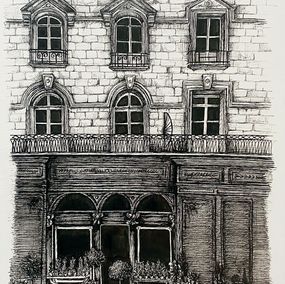 Disegno, On the streets of Chinon, Libby Bothway