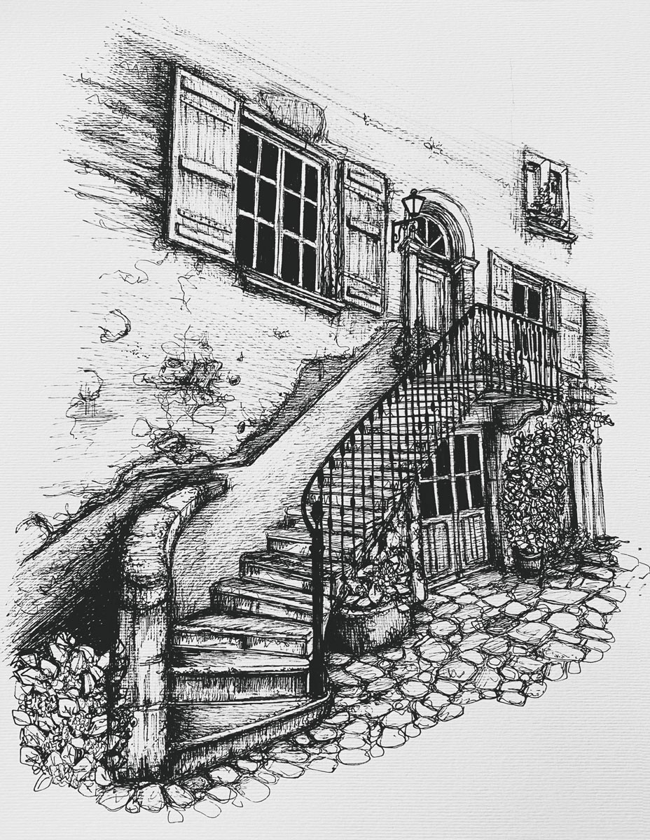 Libby Bothway, The Courtyard Libby Bothway, The Courtyard