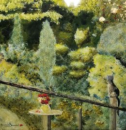 Painting, Dès potron minet, Yannick Bernard