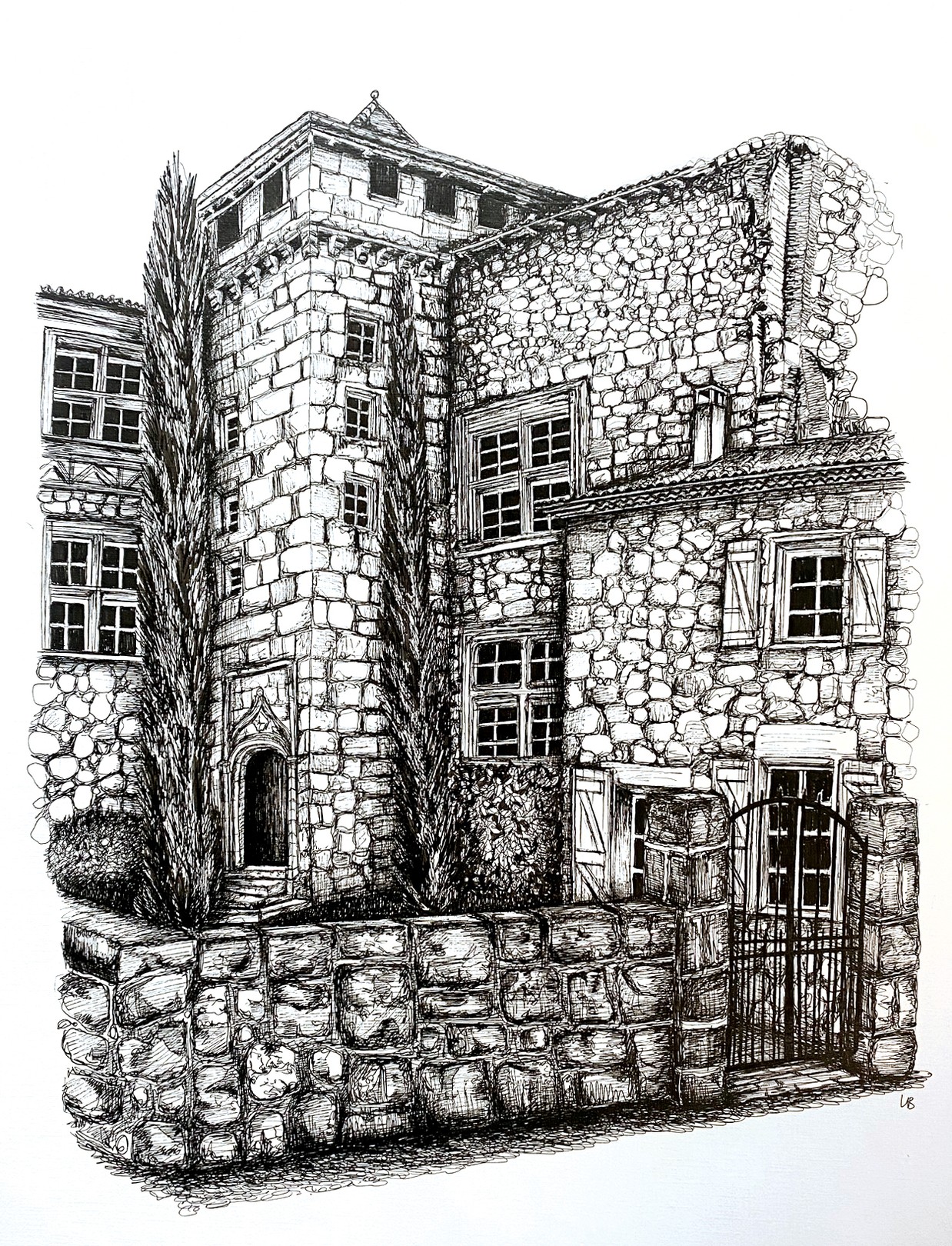 Libby Bothway, Chateau de Fourcés Libby Bothway, Chateau de Fourcés