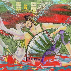 Gemälde, Carnival of Hearts, Anahit Mirijanyan