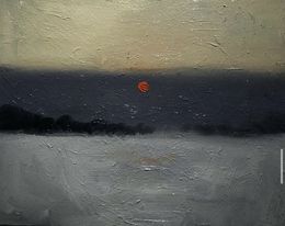 Peinture, Red Sun, Lile Gasviani