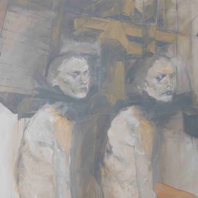 Painting, High rises, Oana Maria Pop