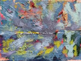 Peinture, Yellow Leaves, Lile Gasviani