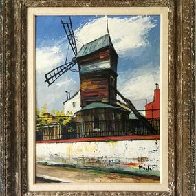 Peinture, Moulin de la Galette, Élisée Maclet