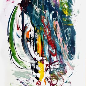 Peinture, Colorful explosion, Saverio Filioli Uranio