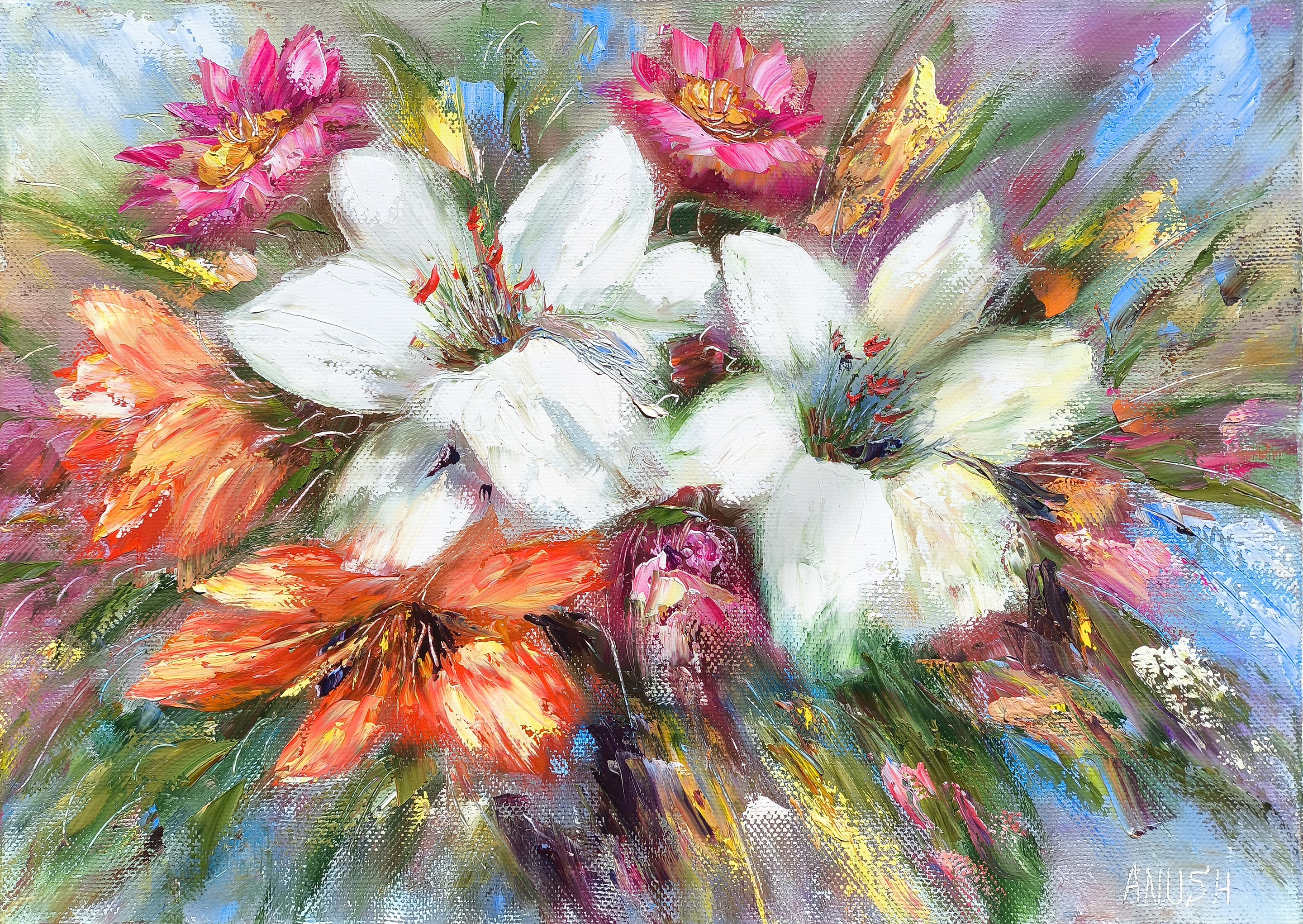 Anush Emiryan, Floral Fireworks Anush Emiryan, Floral Fireworks