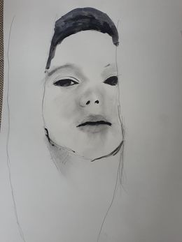 Fine Art Drawings, Smile, Badriot