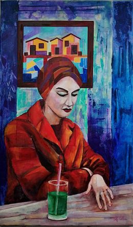 Peinture, Diabolo menthe, Sophie Cottin