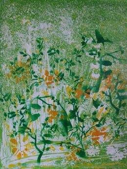 Painting, Muguet et Jonquille, Cléa-Chantal Léandri
