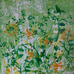 Painting, Muguet et Jonquille, Cléa-Chantal Léandri