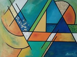 Pintura, Imbrication chromatique, Christiane Bernais