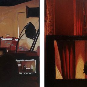 Gemälde, The Light 9 and 13. From The Light series, Jose Ricardo Contreras Gonzalez