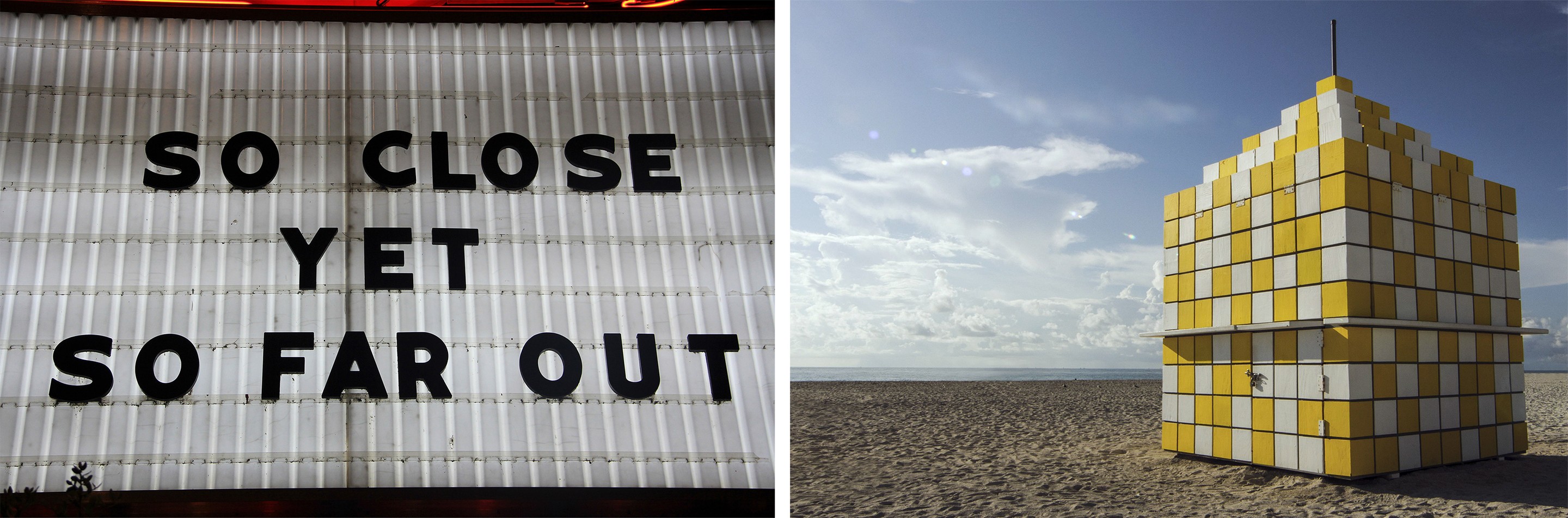 Juan Pablo Castro, So close yet so far out and Rubik's Cube, Diptych Juan Pablo Castro, So close yet so far out and Rubik's Cube, Diptych